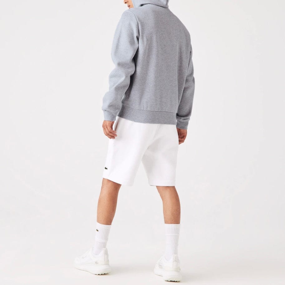 Lacoste Kangaroo Pocket Color-Blocked Hoodie (Grey Chine) SH9626-51