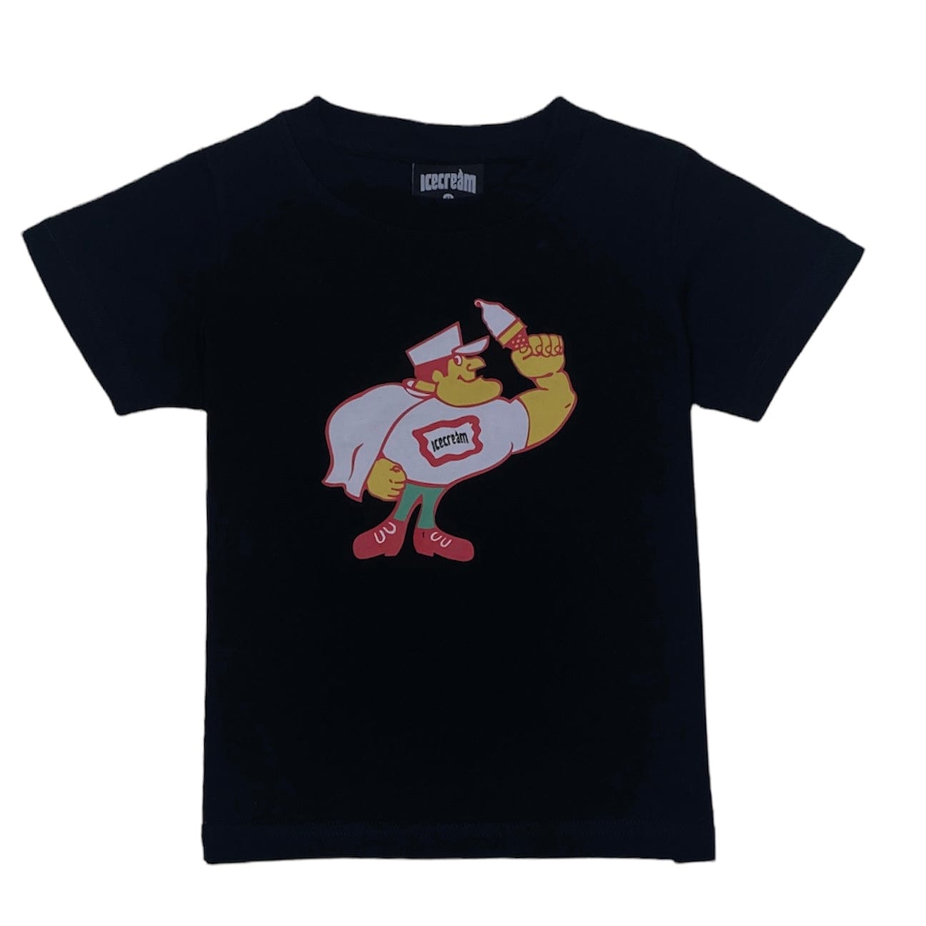 Kids Ice Cream Man SS Tee (Black) 423-3202