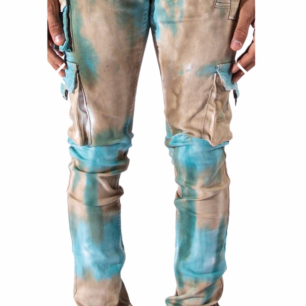 Serenede Aquarius Rule Cargo Jean (Aqua)