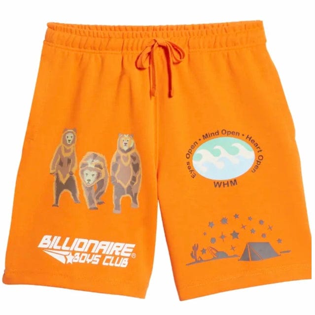 Billionaire Boys Club BB Peak Shorts (Red Orange) 821-5100