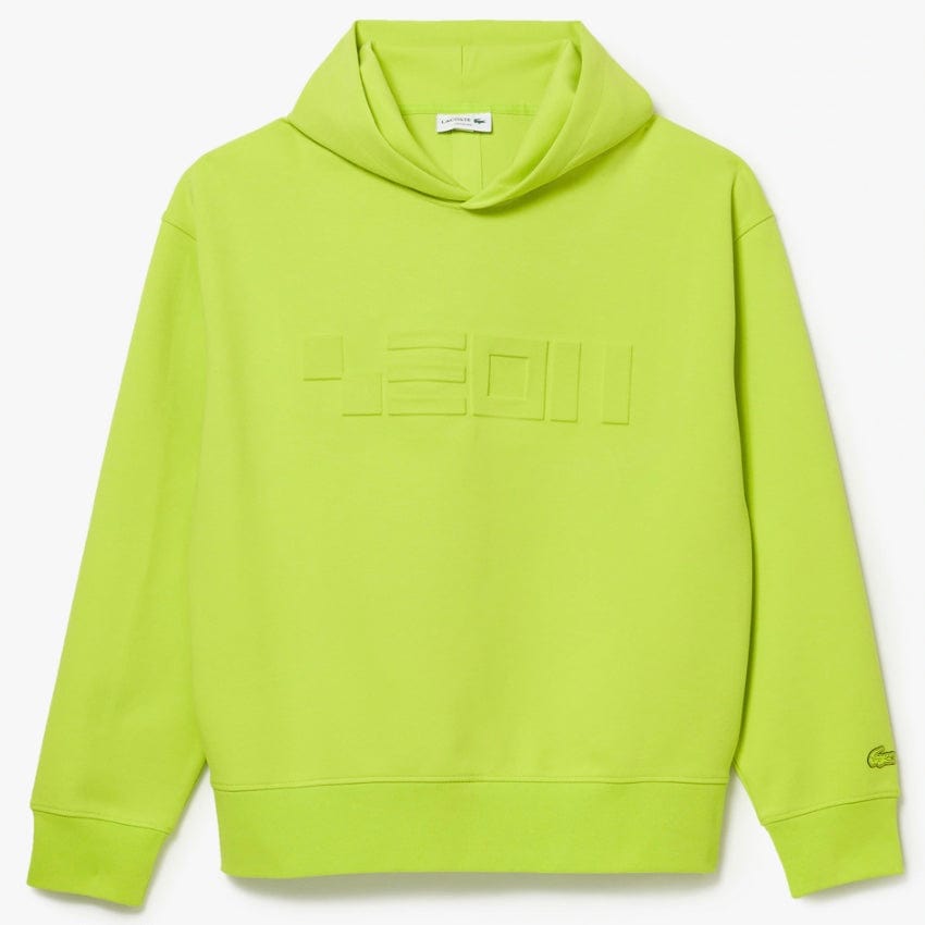 Lacoste Loose Fit Hooded Sweatshirt (Yellow) SH0094-51