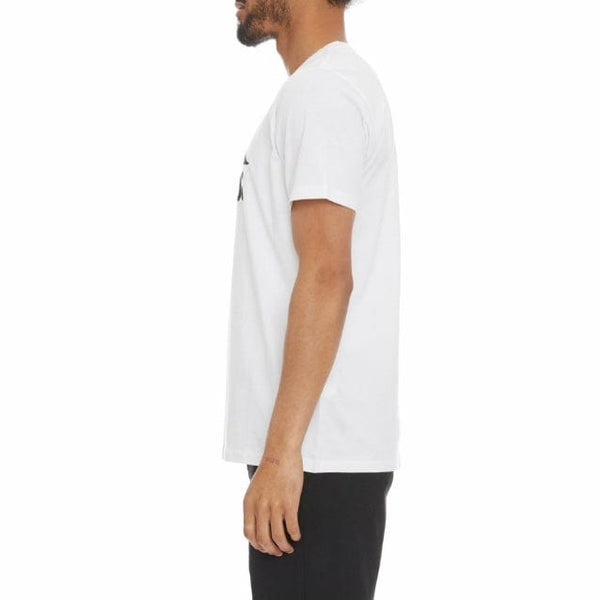 Kappa Authentic Estessi T Shirt (White/Black) 304KPT0