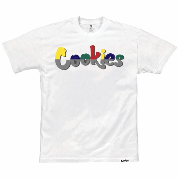 Cookies Catamaran Logo Tee (White/Grey) 1559T6308