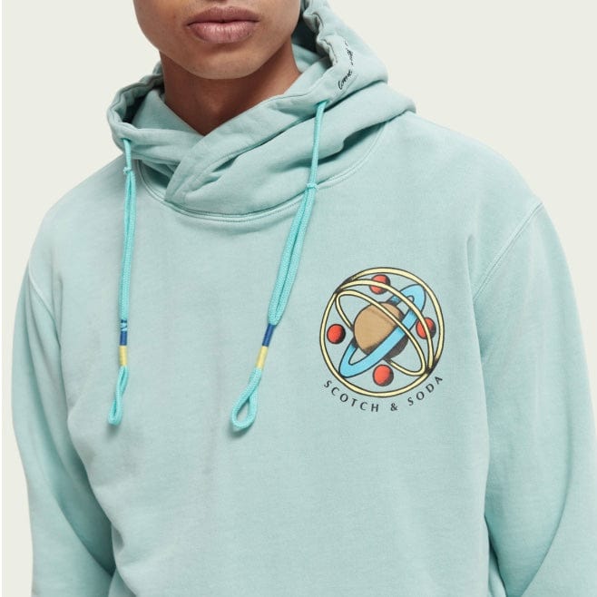 Scotch & Soda Felpa Artwork Hoodie (Combo B) 169512