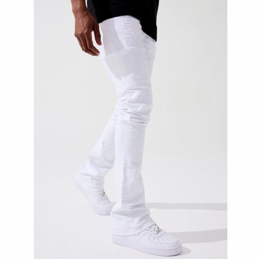 Jordan Craig Theo Stacked Tribeca Twill Denim Jean (White) JRF955R