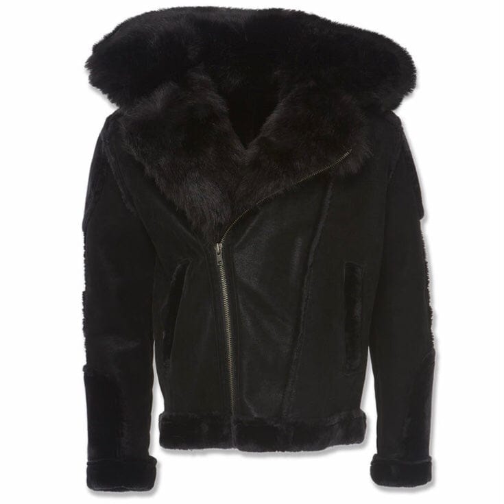 Jordan Craig El Jefe Shearling Moto Jacket (Black) 91590