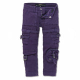 Boys Jordan Craig Cairo Cargo Pants (Purple) 5642MB