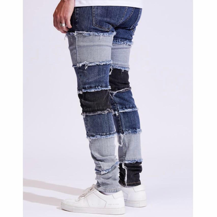 Embellish Figueroa Stacked Denim (Blue Wash) EMBF122-001