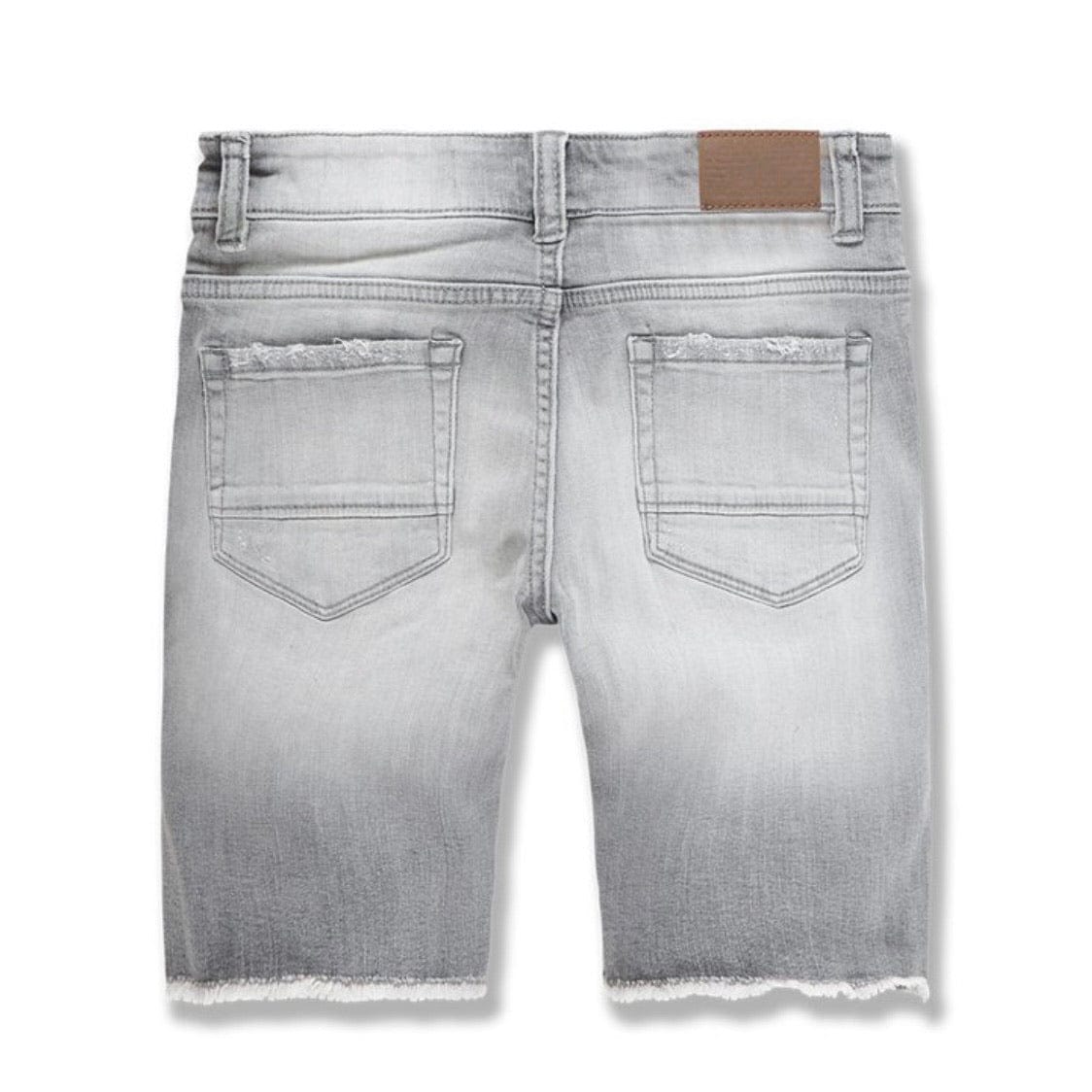 Boys Jordan Craig Abyss Denim Shorts (Cement Wash) J3165SB