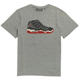 Mostly Heard Rarely Seen Dunk Sneaker T-Shirt (H. Grey) - MHEB02AG