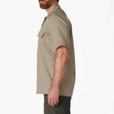 Dickies Short Sleeve Twill Work Shirt (Desert Khaki) 1574DS
