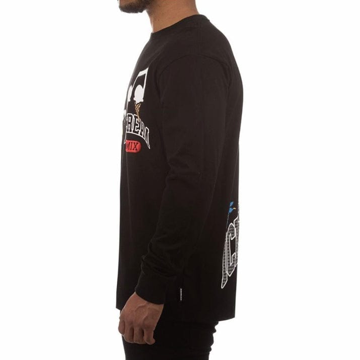 Ice Cream Limits Long Sleeve Knit Crewneck (Black) 411-7305