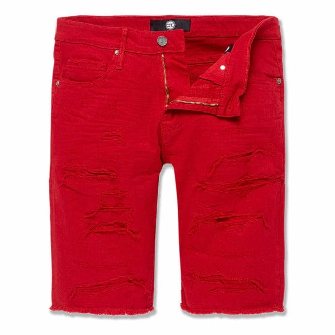 Jordan Craig Tulsa Twill Shorts (Red) J3187S