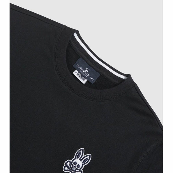 Psycho Bunny Garside Sweatshirt (Black) B6S330Q1FT