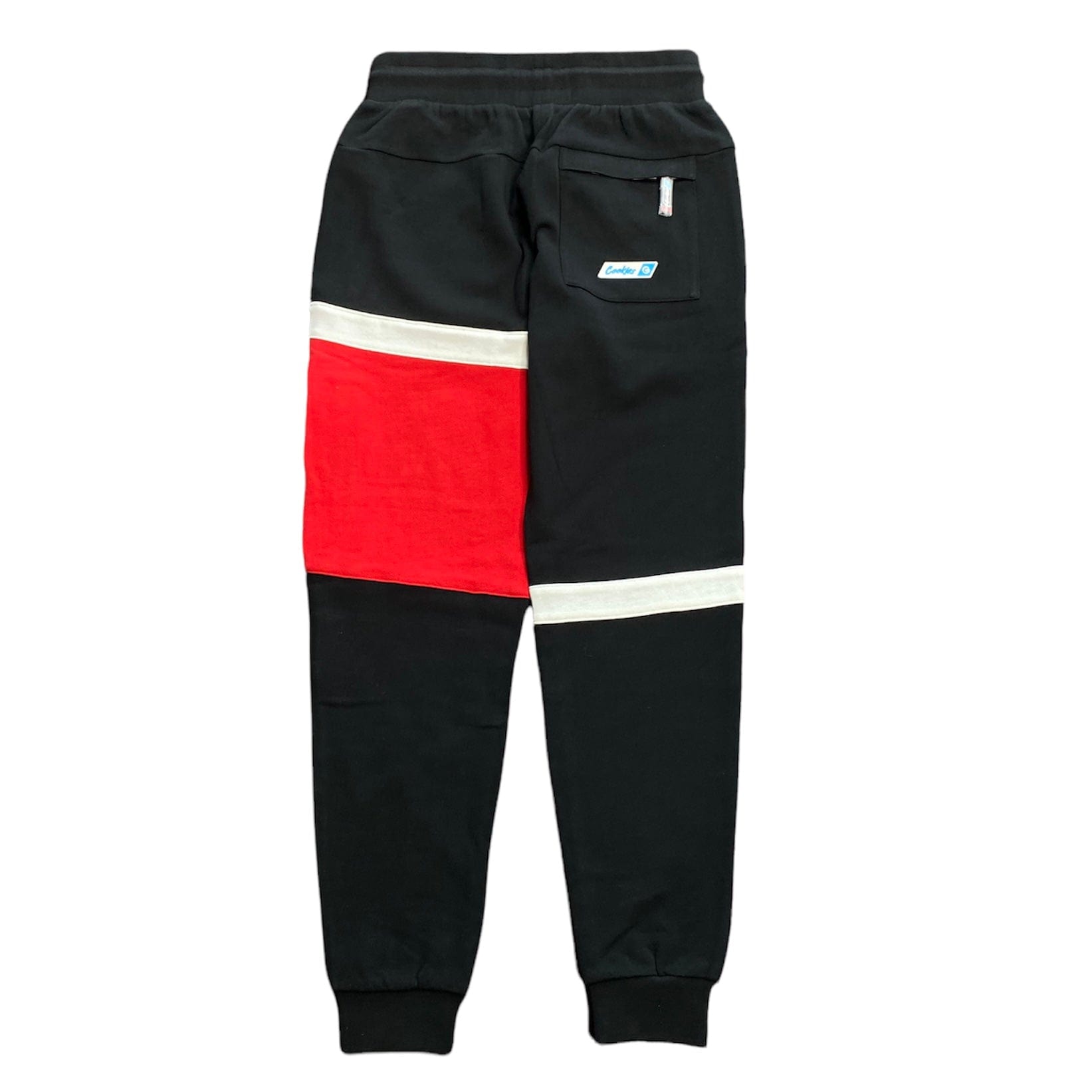 Cookies Bal Harbor Interlock Sweatpants (Black/Red) 1557B5898