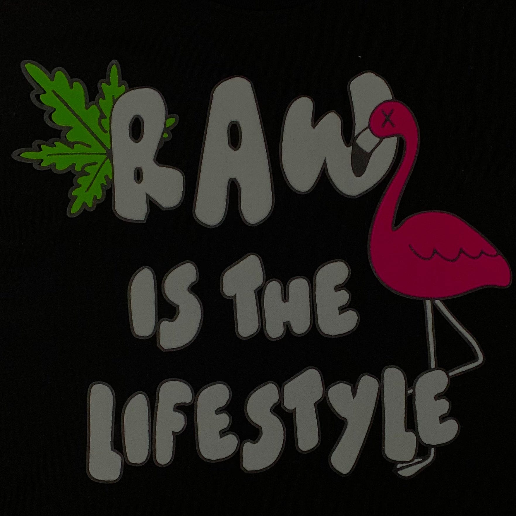 Rawyalty Raw Life Crew Neck Tee (Black)