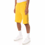 Kappa 222 Banda Cagway Shorts (Yellow/Violet-White/Black) 33144IW