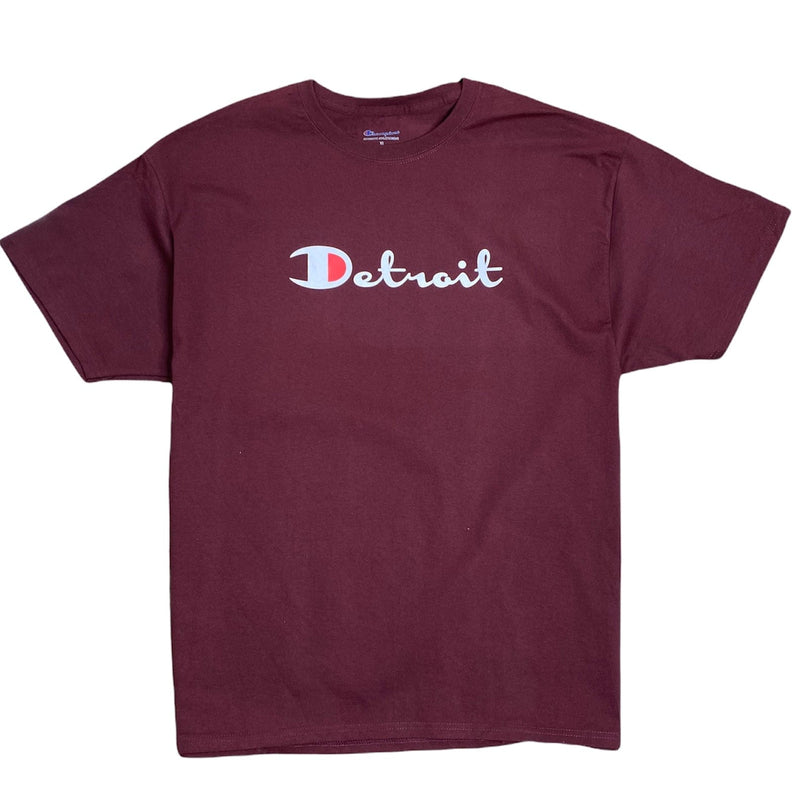 Ink Detroit Basic Unisex T Shirt (Red)