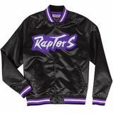Mitchell & Ness Nba Toronto Raptors Lightweight Satin Jacket (Black)