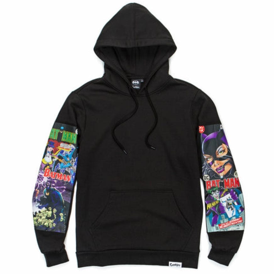 Cookies x Official Batman Collage Pullover Hoodie (Black) 1557H5977