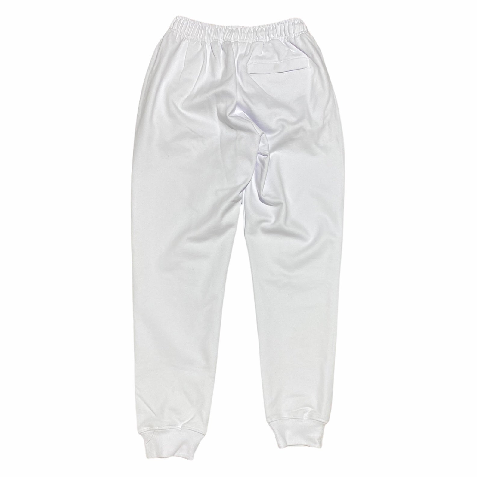 Roku Studio Double Eye Sword Rhinestone Sweatpants (White) RK4480529-WHT