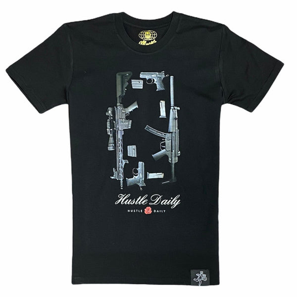 Hasta Muerte Hustle Daily Armory T Shirt (Black)