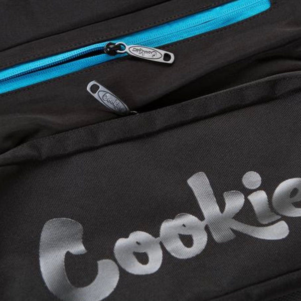 Cookies Parks Utility Sateen Bomber Nylon Backpack (Black)