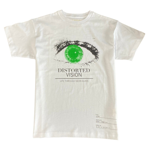 Neon Denim Vision T Shirt (White) STT-013