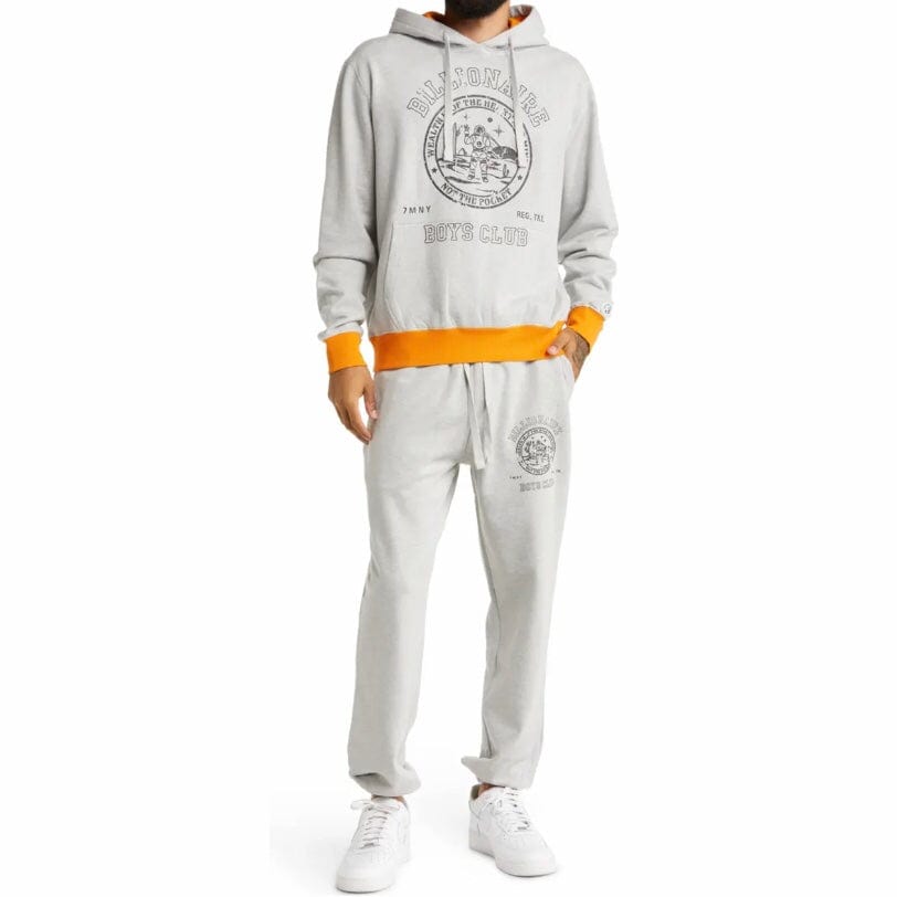 Billionaire Boys Club BB Seal Sweatpants (Heather Grey) 821-7101