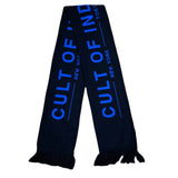 Cult of Individuality Cult Logo Scarf (Black/Blue) 68B9-SC201A