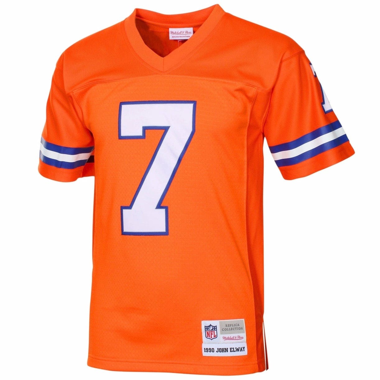 Mitchell & Ness John Elway Denver Broncos Replica Throwback Jersey (Orange)