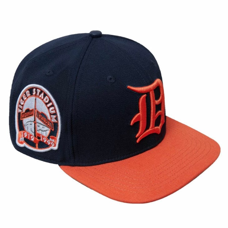 Pro Standard Detroit Tigers Retro Classic Primary Snapback (Navy/Orange)