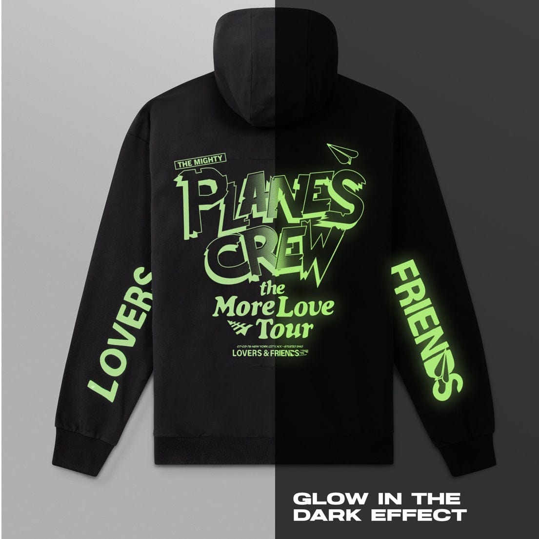 Paper Planes More Love Tour Hoodie (Black) 300199