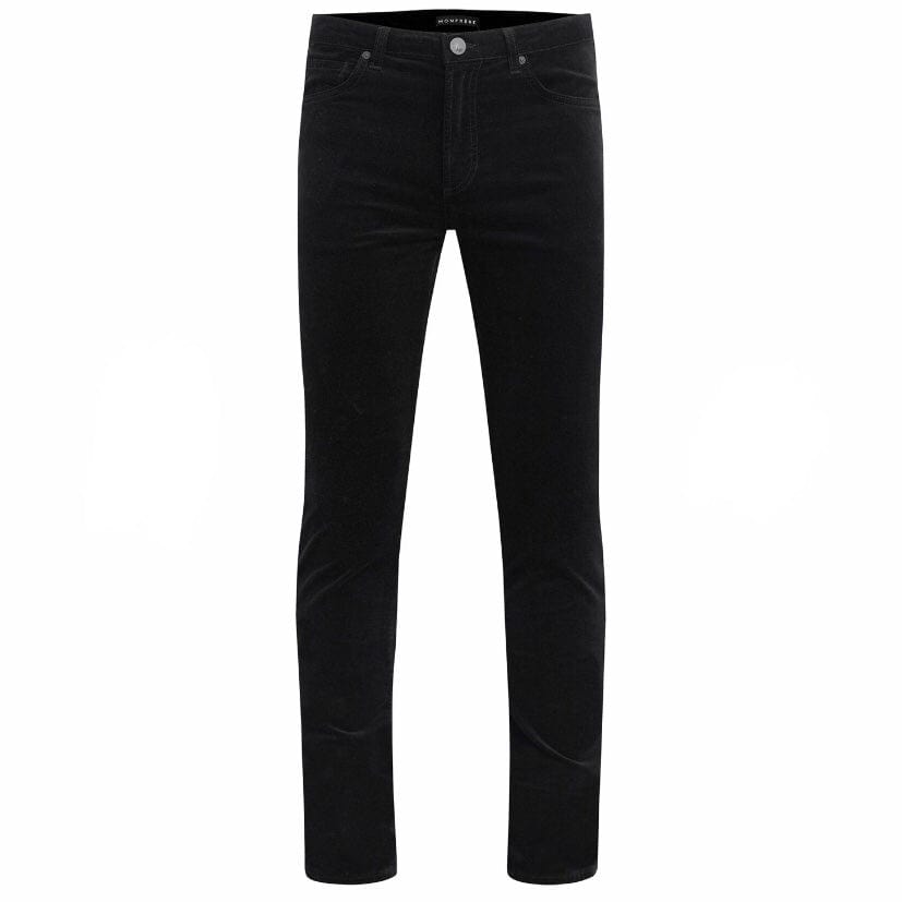 Monfrere Greyson Velvet Noir Jeans (Black) 1026V1