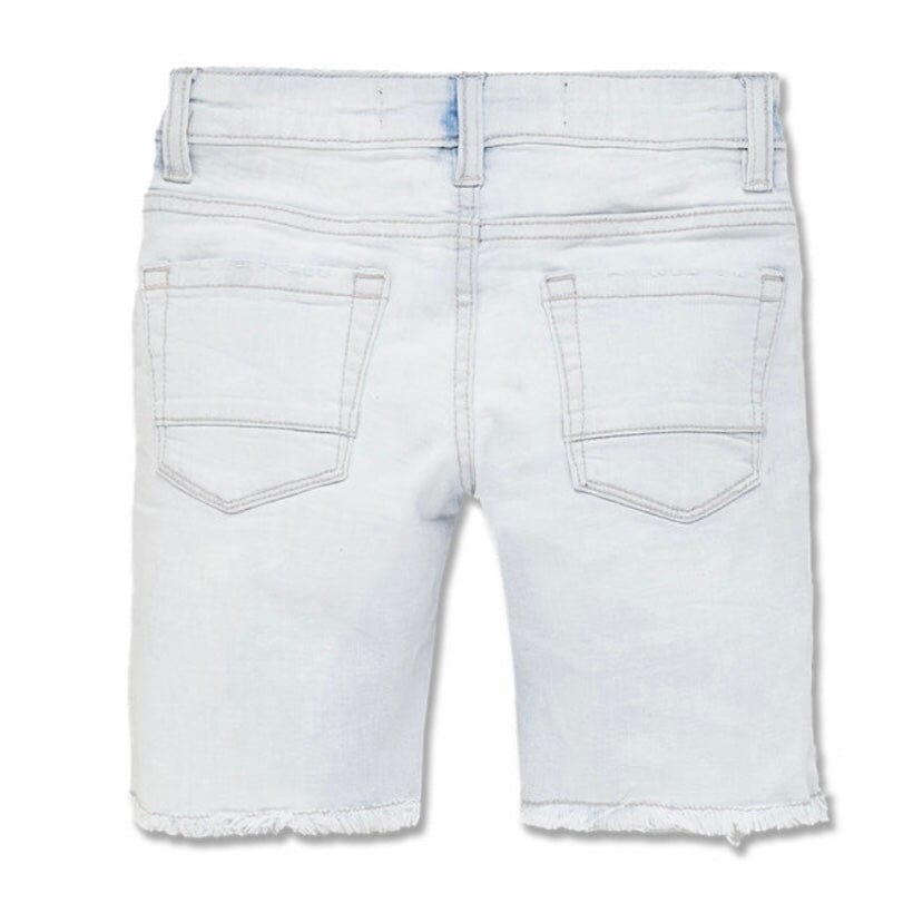 Kids Jordan Craig Siena Denim Shorts (Iced White) J3191SK