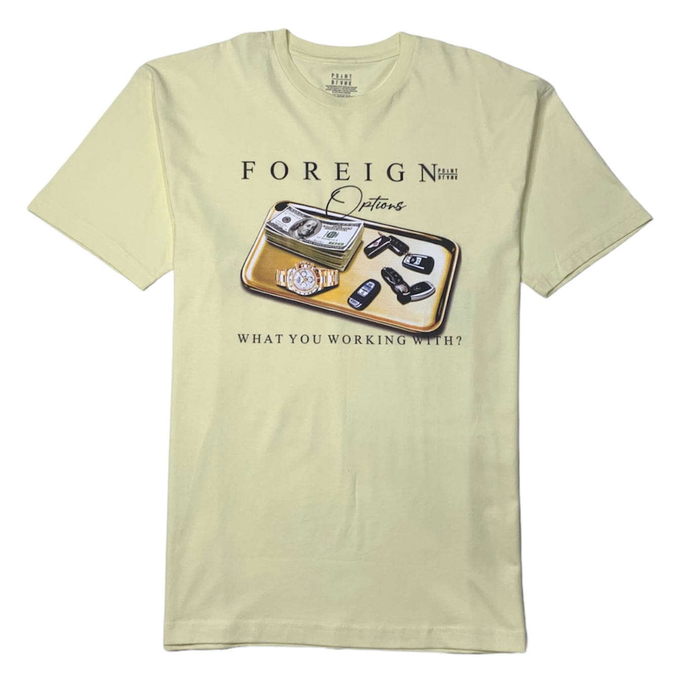 Point Blank Foreign Options T Shirt (Wheat) 100987-711