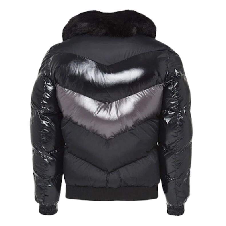 Kids Jordan Craig Sugar Hill Puffer Jacket (Triple Black) 91587K