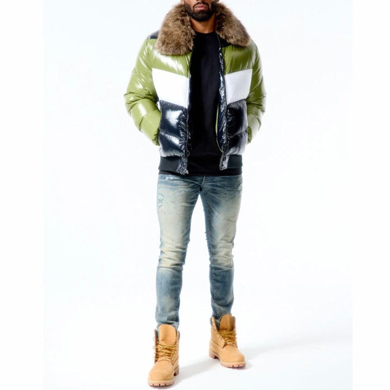 Jordan Craig Sugar Hill Puffer Jacket (Desert Moss) 91587