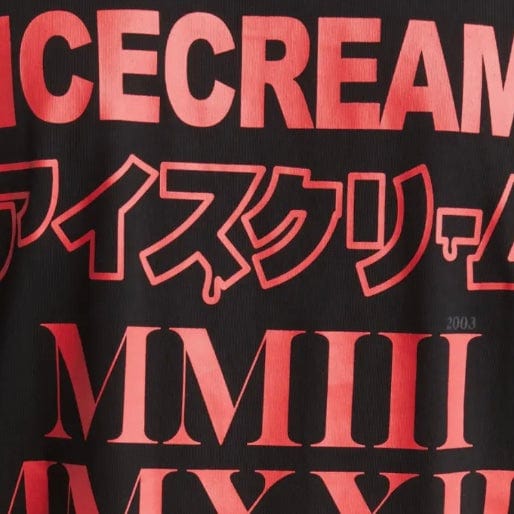 Ice Cream Glaze SS Tee (Black) 431-2202