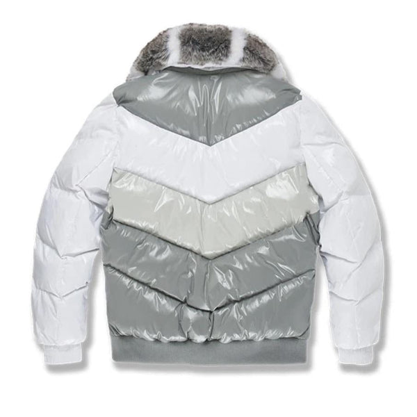 Kids Jordan Craig Sugar Hill Nylon Puffer Jacket (Arctic White) 91548K