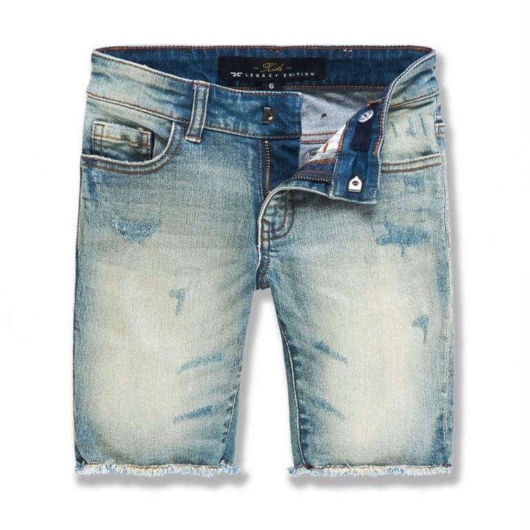 Junior Jordan Craig Edison Denim Shorts (Lager) J3171SB