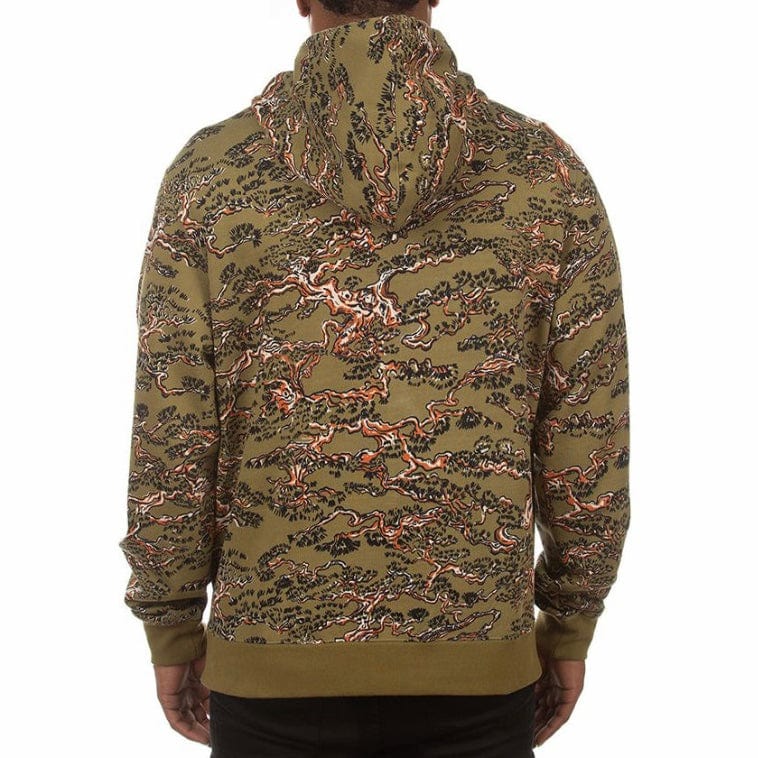 Billionaire Boys Club BB Camo Arch Hoodie (Olive Drab) 821-1307