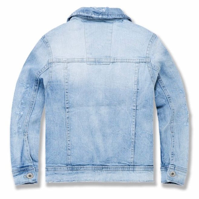 Kids Jordan Craig Hamilton Denim Trucker Jacket (Lightning Blue) JJ300RK