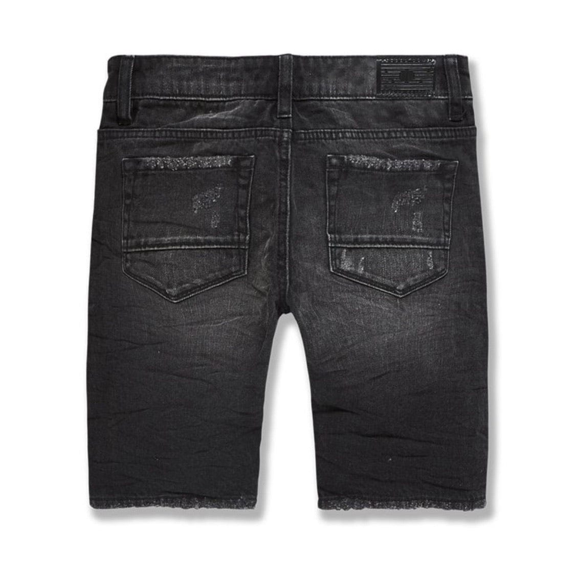 Boys Jordan Craig Belmar Denim Shorts (Black Shadow) J3164SB