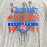 Fisll Est. 1941 Detroit Piston's T-Shirt (Grey) - NBA1233