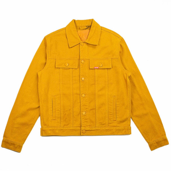 Mens Yellow Denim Jacket