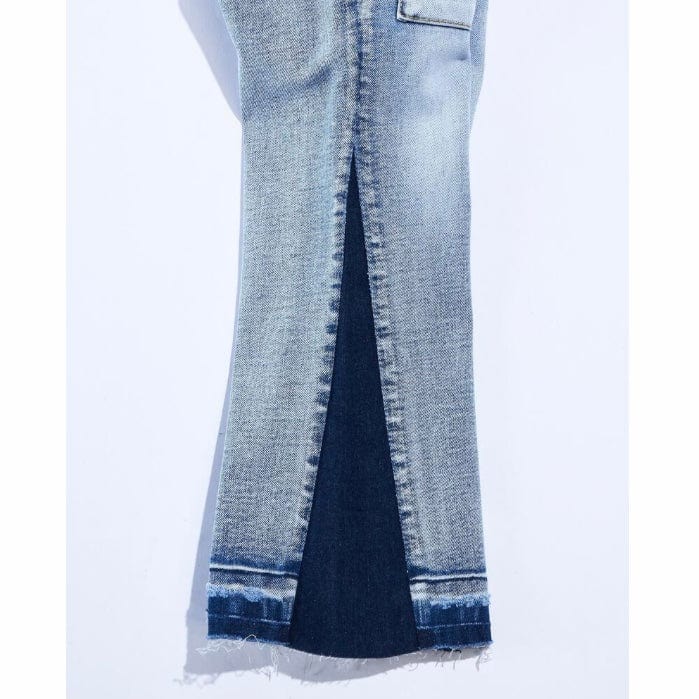 Haus Of Jr Izaak Flare Denim (Light Wash) HOJFA122-100