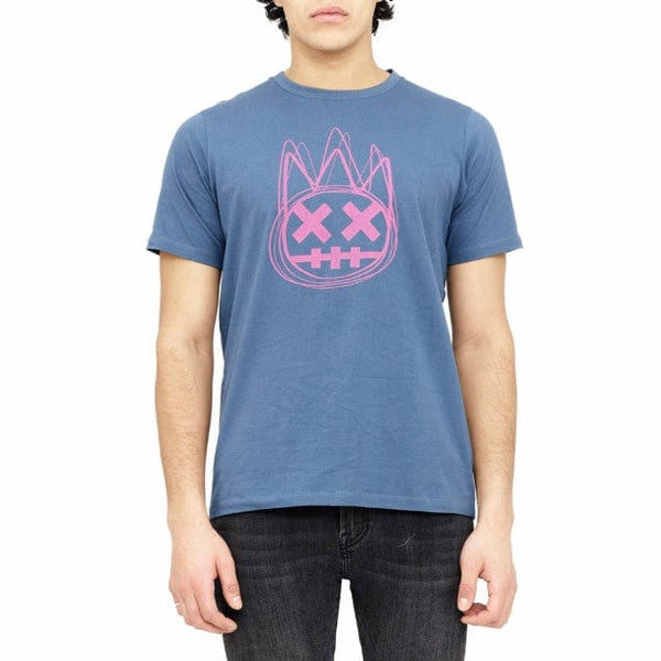 Cult Of Individuality Shimuchan Logo Short Sleeve T Shirt (Marina) 621B0-K59H
