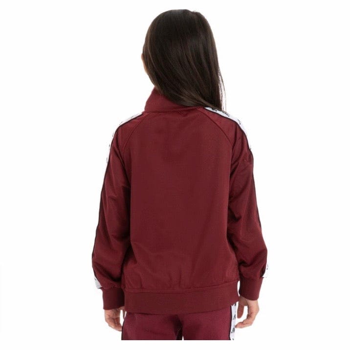 Kids 222 Banda Anniston Track Jacket (Red Dahlia/White)