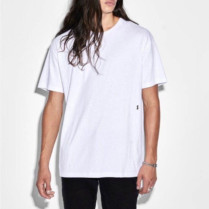 Ksubi 4 X 4 Biggie Short Sleeve Tee (Optic White) 5000006291